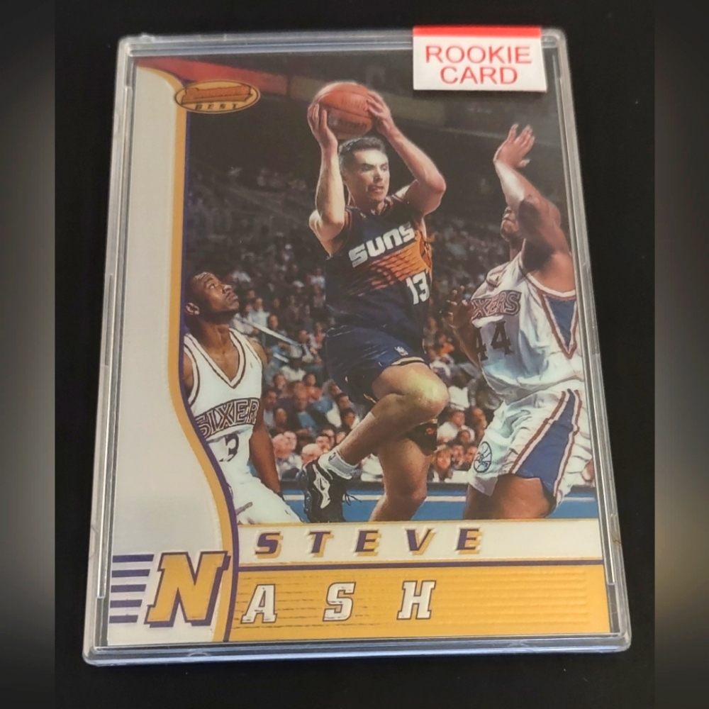 96 Bowman Steve Nash Rookie Card #R18